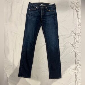 Rag & Bone Dark Indigo Skinny Jeans